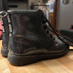 UGG Kids Shimmering Charcoal Boots